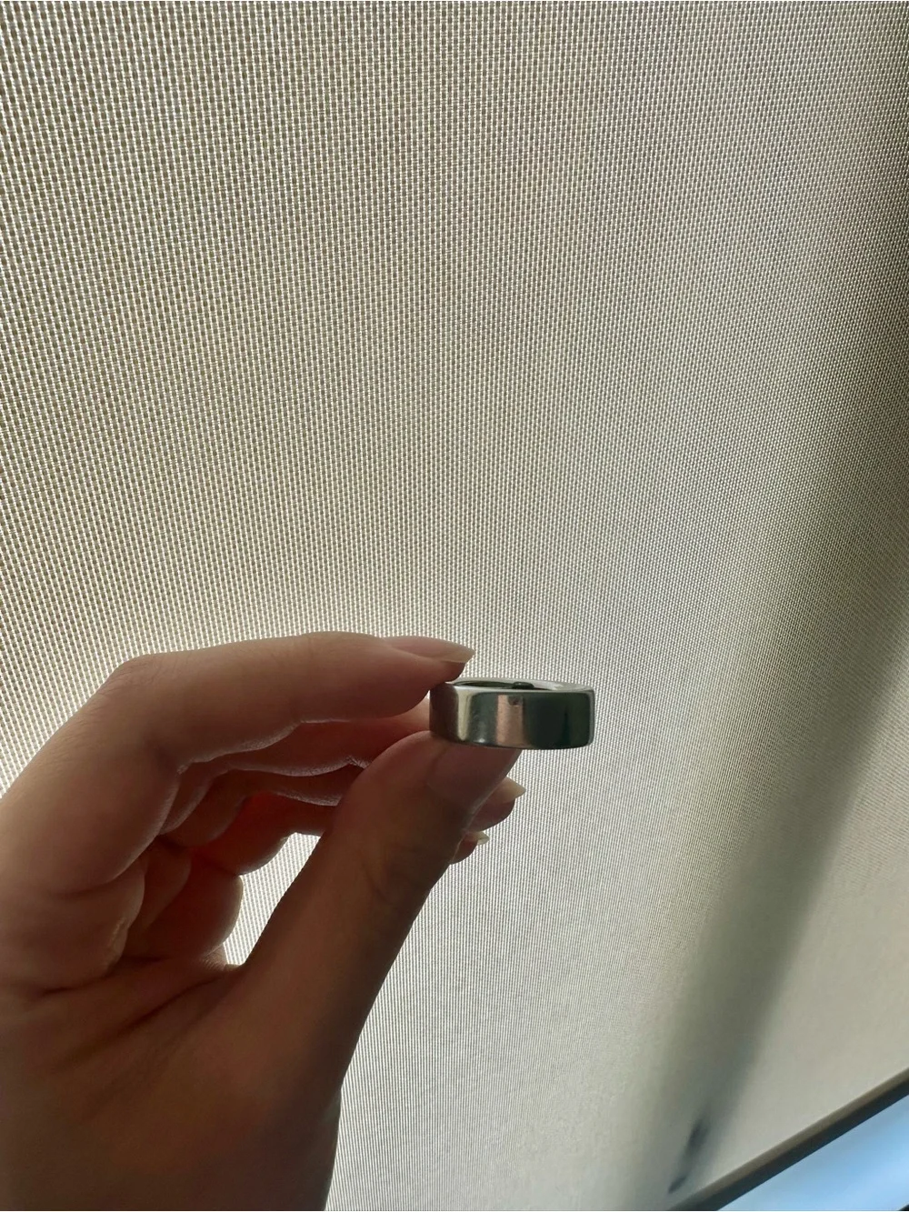 Oura Ring Gen 4 - Silver size 8